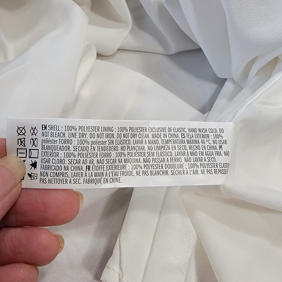 Forever 21 Size S Organza Puff Sleeve Babydoll Mini Dress, Exc. Used Condition - Picture 16 of 16